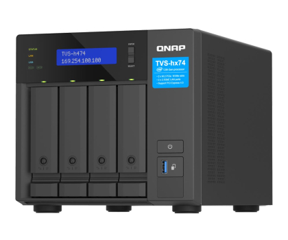 Dysk sieciowy QNAP Serwer NAS TVS-h474-PT-8G Intel Pentium Gold 8G DDR4